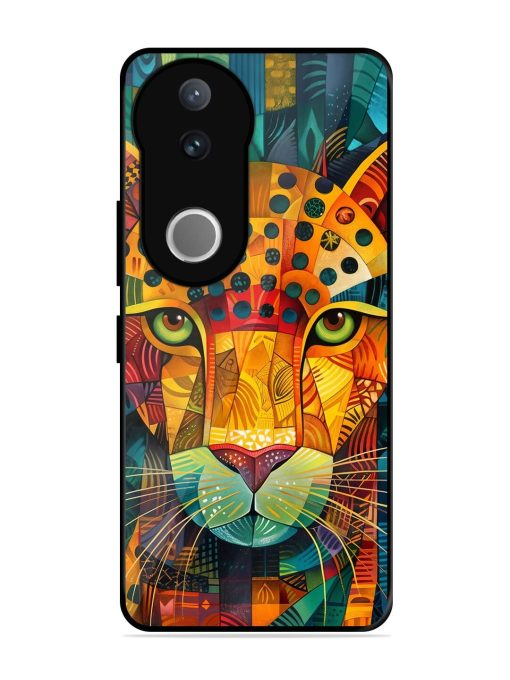 Mosaic Majesty Glossy Soft Edge Case for Vivo V50 (5G)