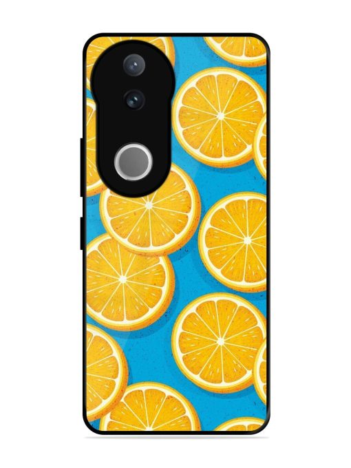 Citrus Symphony Glossy Soft Edge Case for Vivo V50 (5G)
