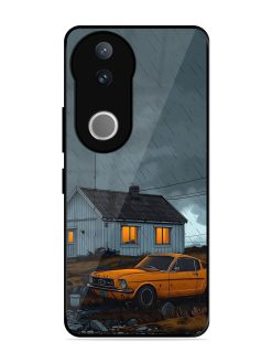 Rainy Day Retreat Glossy Soft Edge Case for Vivo V50 (5G)