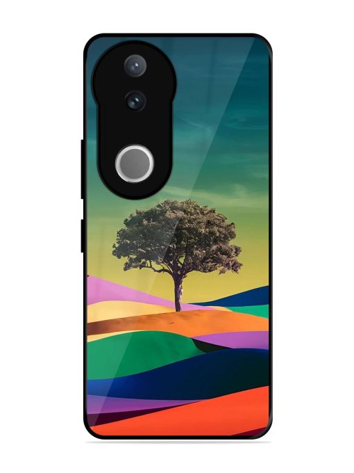 Rainbow'S Lone Sentinel Glossy Soft Edge Case for Vivo V50 (5G)