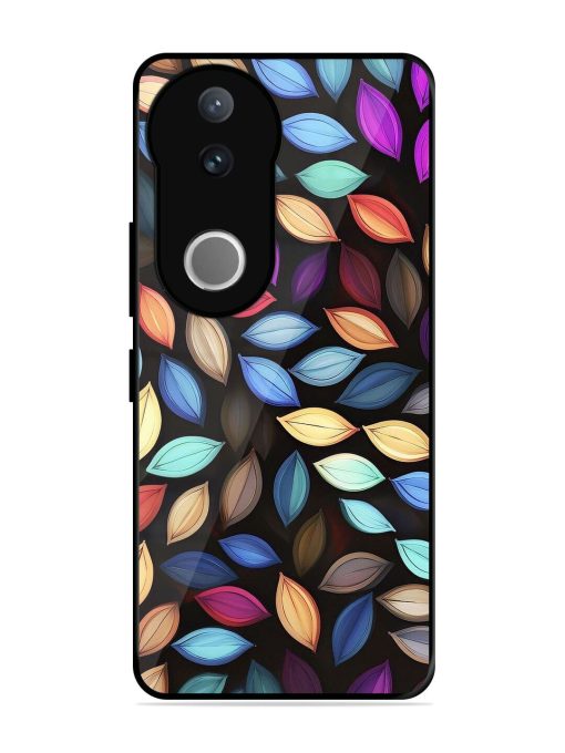 Colorful Kaleidoscope Glossy Soft Edge Case for Vivo V50 (5G)