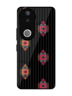 Ornate Elegance Glossy Soft Edge Case for Vivo V50 (5G)