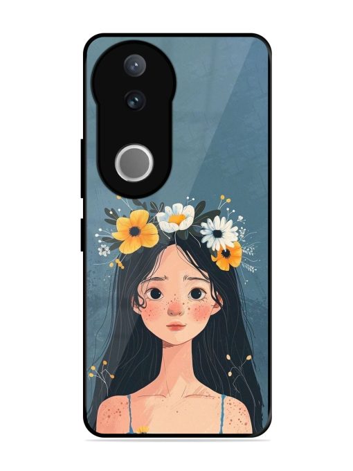 Gurl Art Glossy Soft Edge Case for Vivo V50 (5G)