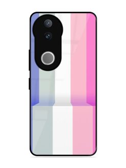 Pastel Palette Glossy Soft Edge Case for Vivo V50 (5G)