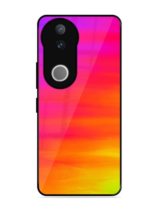Neon Horizon Glossy Soft Edge Case for Vivo V50 (5G)