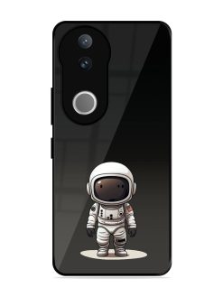 Neon Astronaut Glossy Soft Edge Case for Vivo V50 (5G)