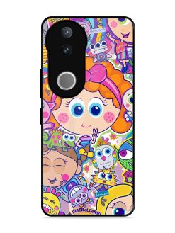 Distroller Friends Glossy Soft Edge Case for Vivo V50 (5G)