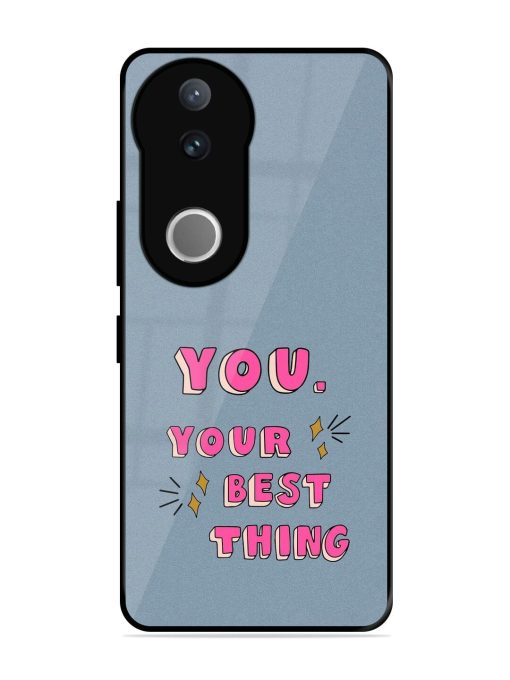 Self-Love Sparkles Glossy Soft Edge Case for Vivo V50 (5G)