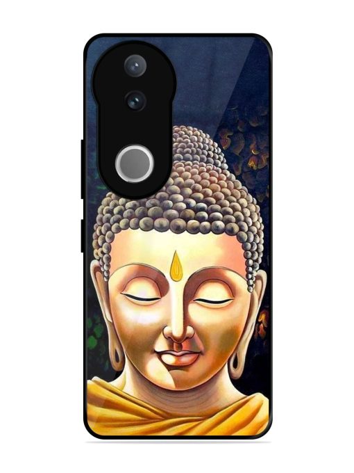 Buddha Face Glossy Soft Edge Case for Vivo V50 (5G)