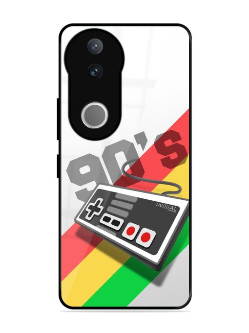 90S Nostalgia Glossy Soft Edge Case for Vivo V50 (5G)