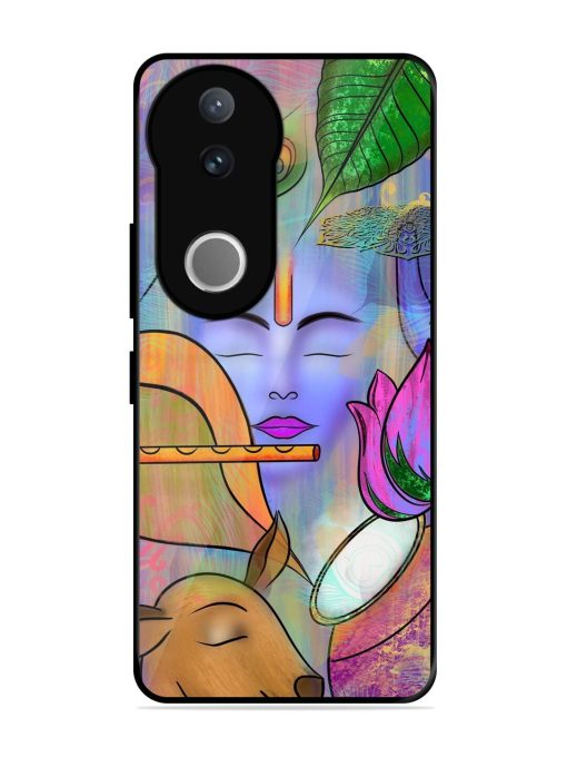 Divine Serenity Glossy Soft Edge Case for Vivo V50 (5G)