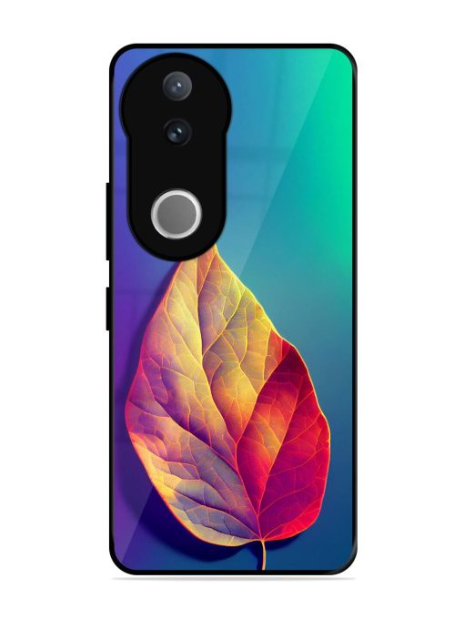 Autumn'S Embrace Glossy Soft Edge Case for Vivo V50 (5G)