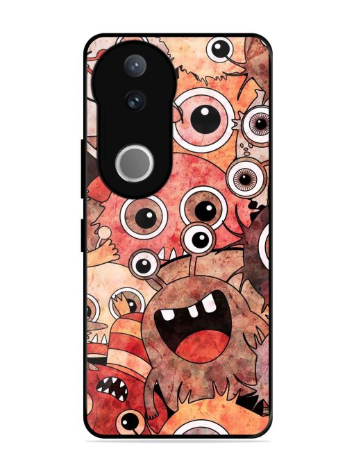 Monster Mash Glossy Soft Edge Case for Vivo V50 (5G)