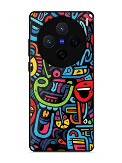 Doodlephoria Glossy Soft Edge Case for Vivo X200 (5G)
