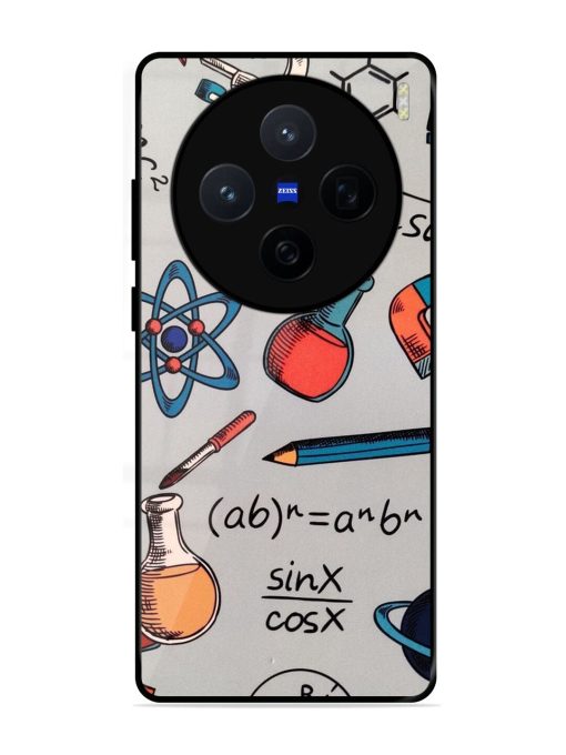 Science Doodle Glossy Soft Edge Case for Vivo X200 (5G)