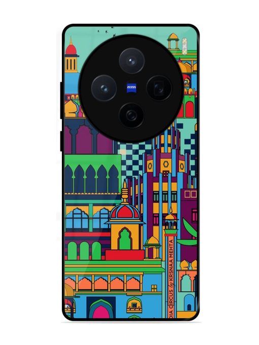 Indian Tapestry Glossy Soft Edge Case for Vivo X200 (5G)