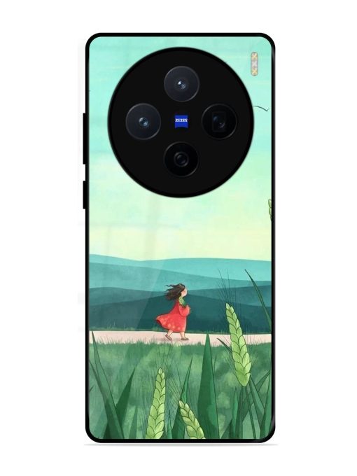 Solitude'S Serenity Glossy Soft Edge Case for Vivo X200 (5G)