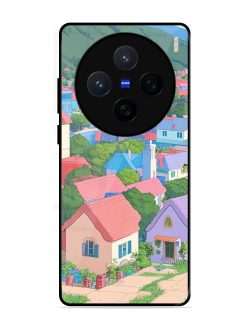 Pastel Paradise Glossy Soft Edge Case for Vivo X200 (5G)