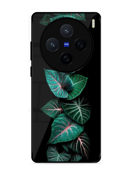 Emerald Elegance Glossy Soft Edge Case for Vivo X200 (5G)