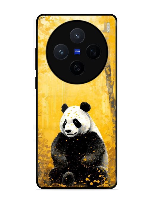 Golden Solitude Glossy Soft Edge Case for Vivo X200 (5G)