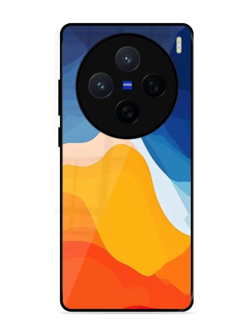 Liquid Landscape Glossy Soft Edge Case for Vivo X200 (5G)