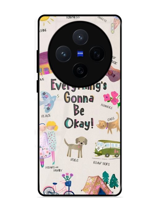 Sunshine And Smiles Glossy Soft Edge Case for Vivo X200 (5G)