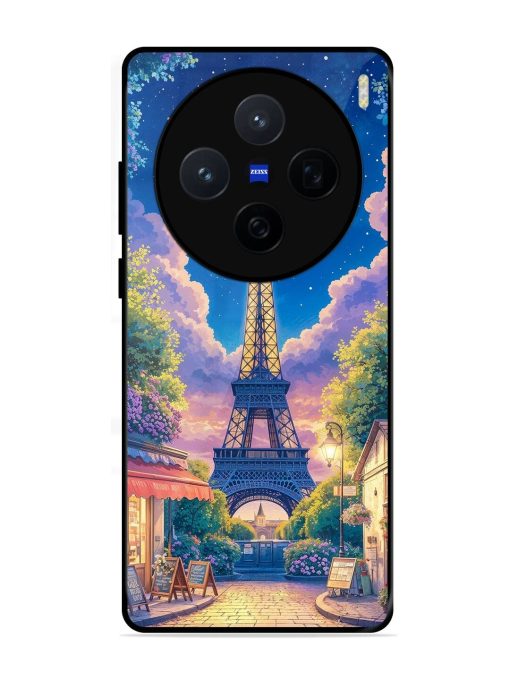 Twilight In Paris Glossy Soft Edge Case for Vivo X200 (5G)