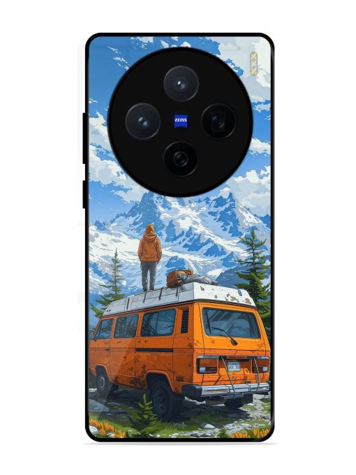 Mountaintop Solitude Glossy Soft Edge Case for Vivo X200 (5G)