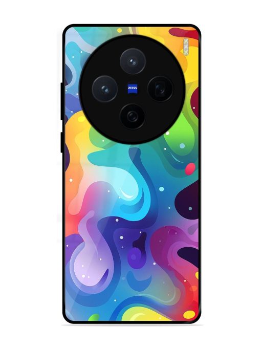 Rainbow River Glossy Soft Edge Case for Vivo X200 (5G)
