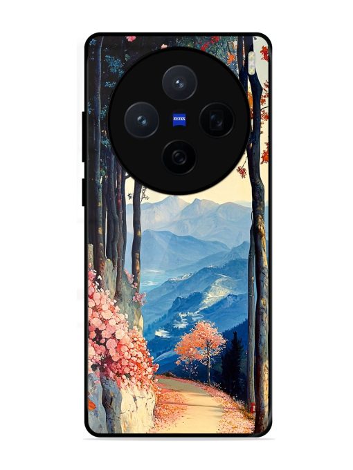 Mountainside Serenity Glossy Soft Edge Case for Vivo X200 (5G)