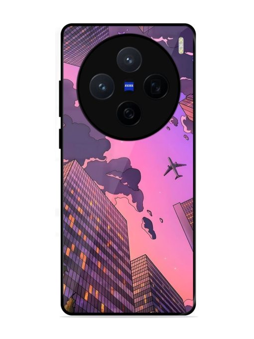 Urban Twilight Glossy Soft Edge Case for Vivo X200 (5G)