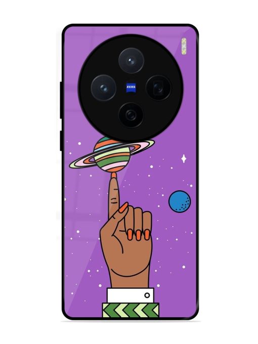 Spinning The Universe Glossy Soft Edge Case for Vivo X200 (5G)