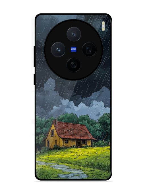 Rainy Day Retreat Glossy Soft Edge Case for Vivo X200 (5G)