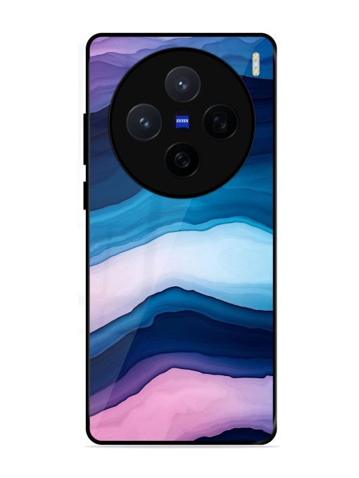 Oceanic Layers Glossy Soft Edge Case for Vivo X200 (5G)