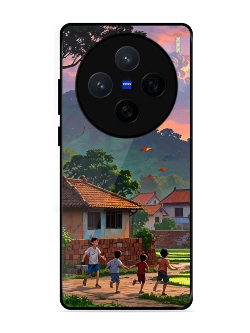 Sunset Play Glossy Soft Edge Case for Vivo X200 (5G)