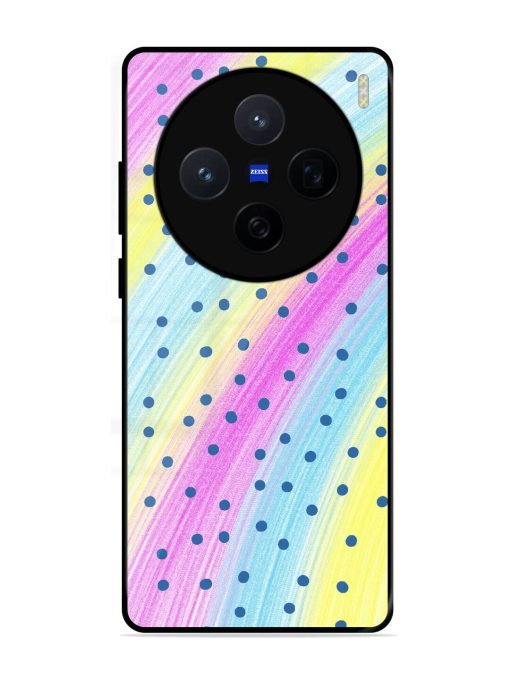 Polka Dot Paradise Glossy Soft Edge Case for Vivo X200 (5G)