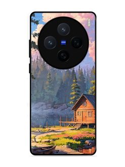 Lakeside Serenity Glossy Soft Edge Case for Vivo X200 (5G)