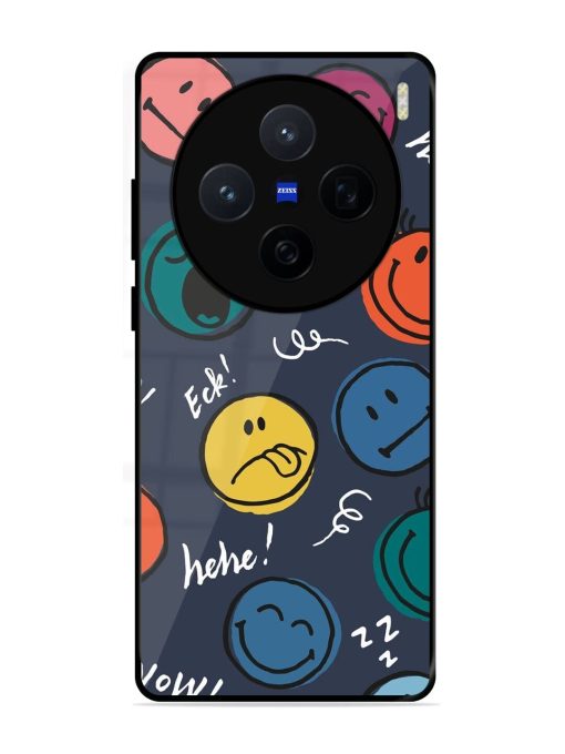 Emoticon Parade Glossy Soft Edge Case for Vivo X200 (5G)