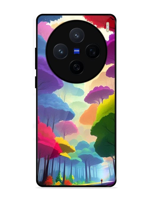 Rainbow Road Glossy Soft Edge Case for Vivo X200 (5G)
