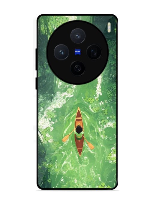 Solitude On The River Glossy Soft Edge Case for Vivo X200 (5G)