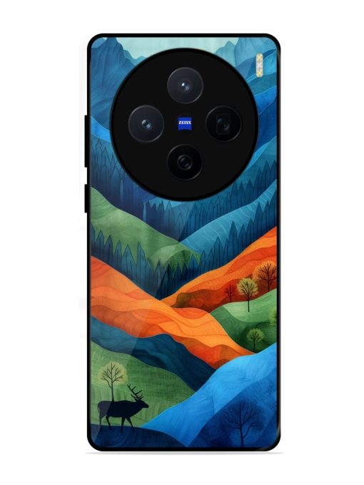 Layers Of The Land Glossy Soft Edge Case for Vivo X200 (5G)