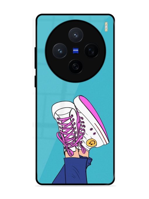 Kick Back And Chill Glossy Soft Edge Case for Vivo X200 (5G)
