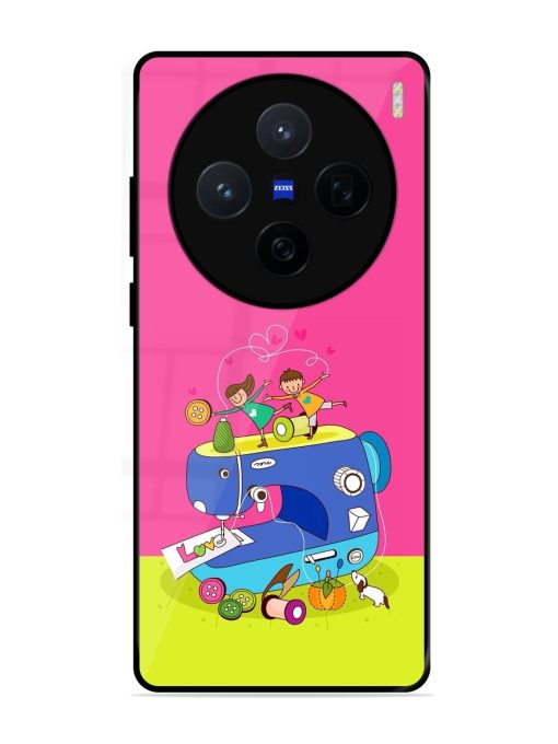 Sew Cute Glossy Soft Edge Case for Vivo X200 (5G)