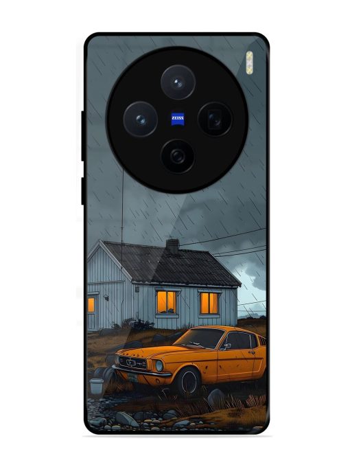 Rainy Day Retreat Glossy Soft Edge Case for Vivo X200 (5G)