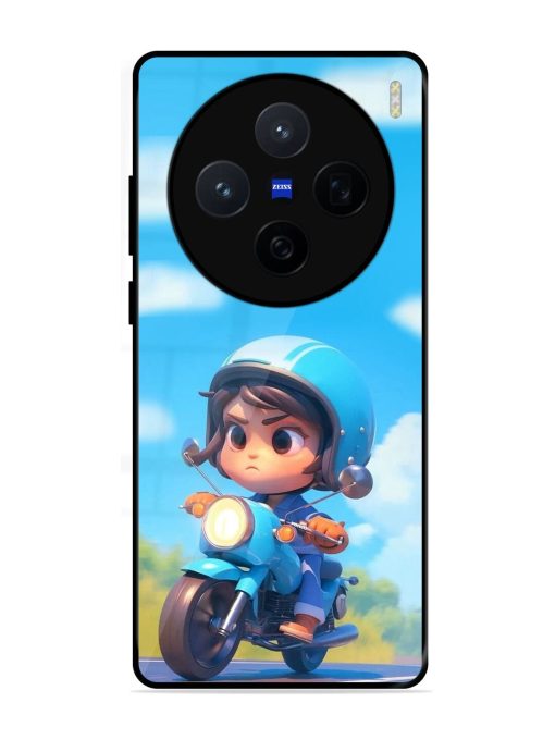 Little Rider Glossy Soft Edge Case for Vivo X200 (5G)