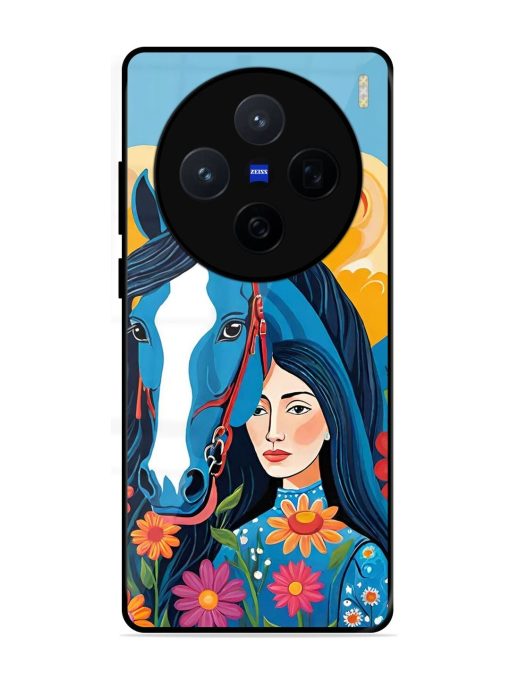 Equine Enchantment Glossy Soft Edge Case for Vivo X200 (5G)