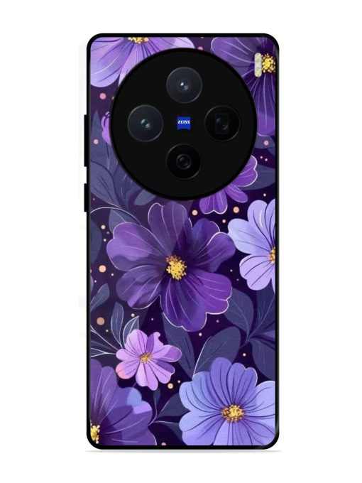 Purple Paradise Glossy Soft Edge Case for Vivo X200 (5G)