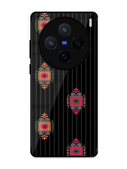 Ornate Elegance Glossy Soft Edge Case for Vivo X200 (5G)