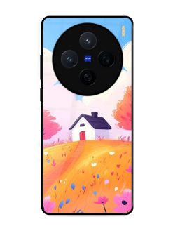 Hilltop Haven Glossy Soft Edge Case for Vivo X200 (5G)
