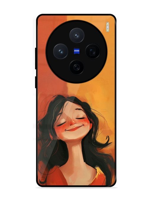 Neon Girl Glossy Soft Edge Case for Vivo X200 (5G)